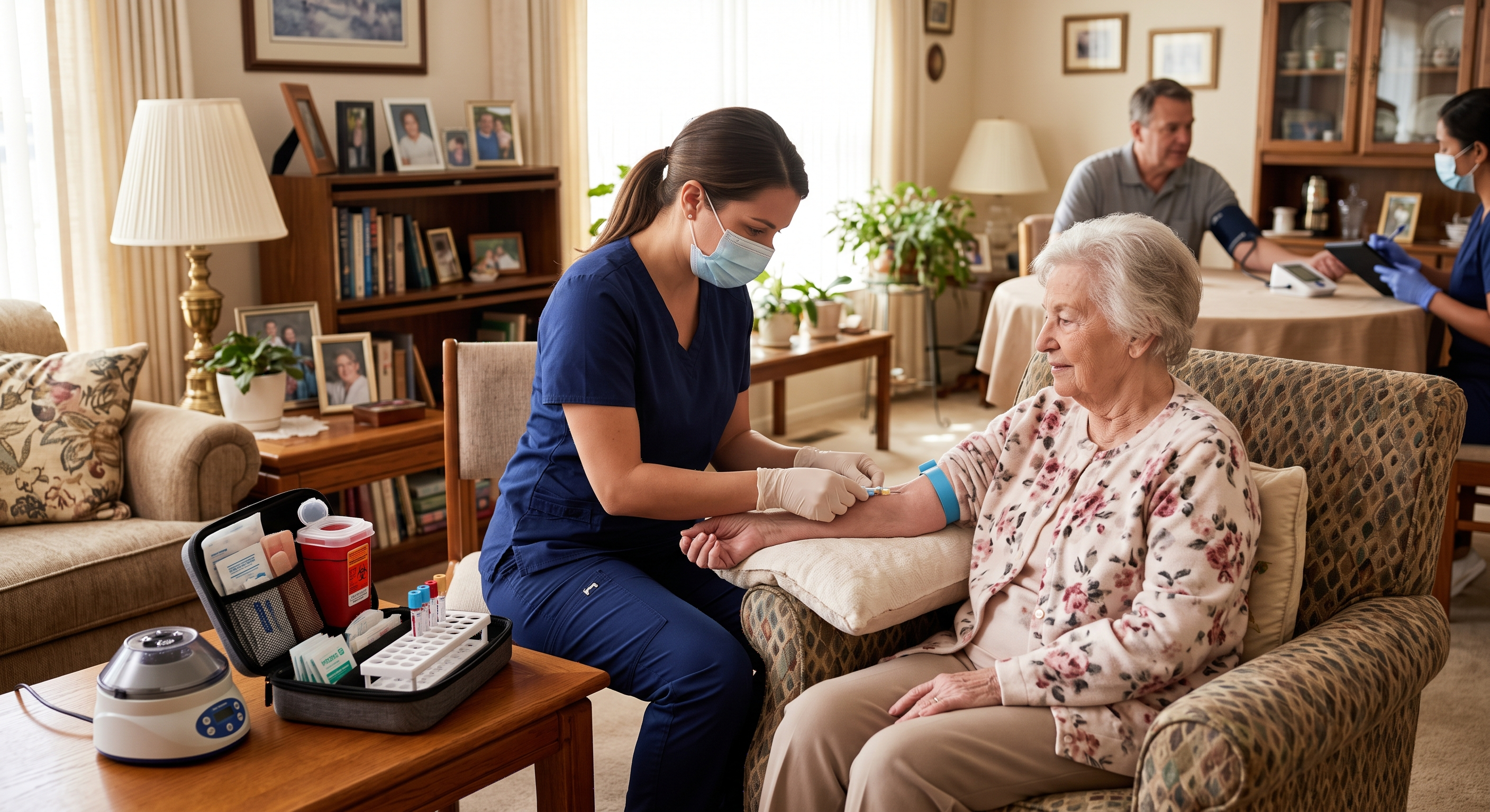 Hospital-Grade Diagnostic & Home Blood Sample Collection in Bangalore